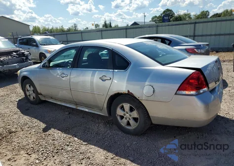 2011 Chevrolet Impala Lt from USA, damaged, VIN 2G1WG5EK4B1305272